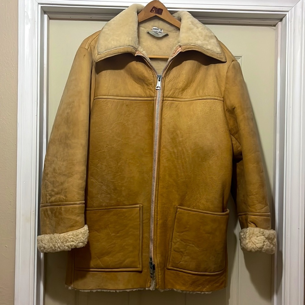 Antartex Lambskin Vintage Coat